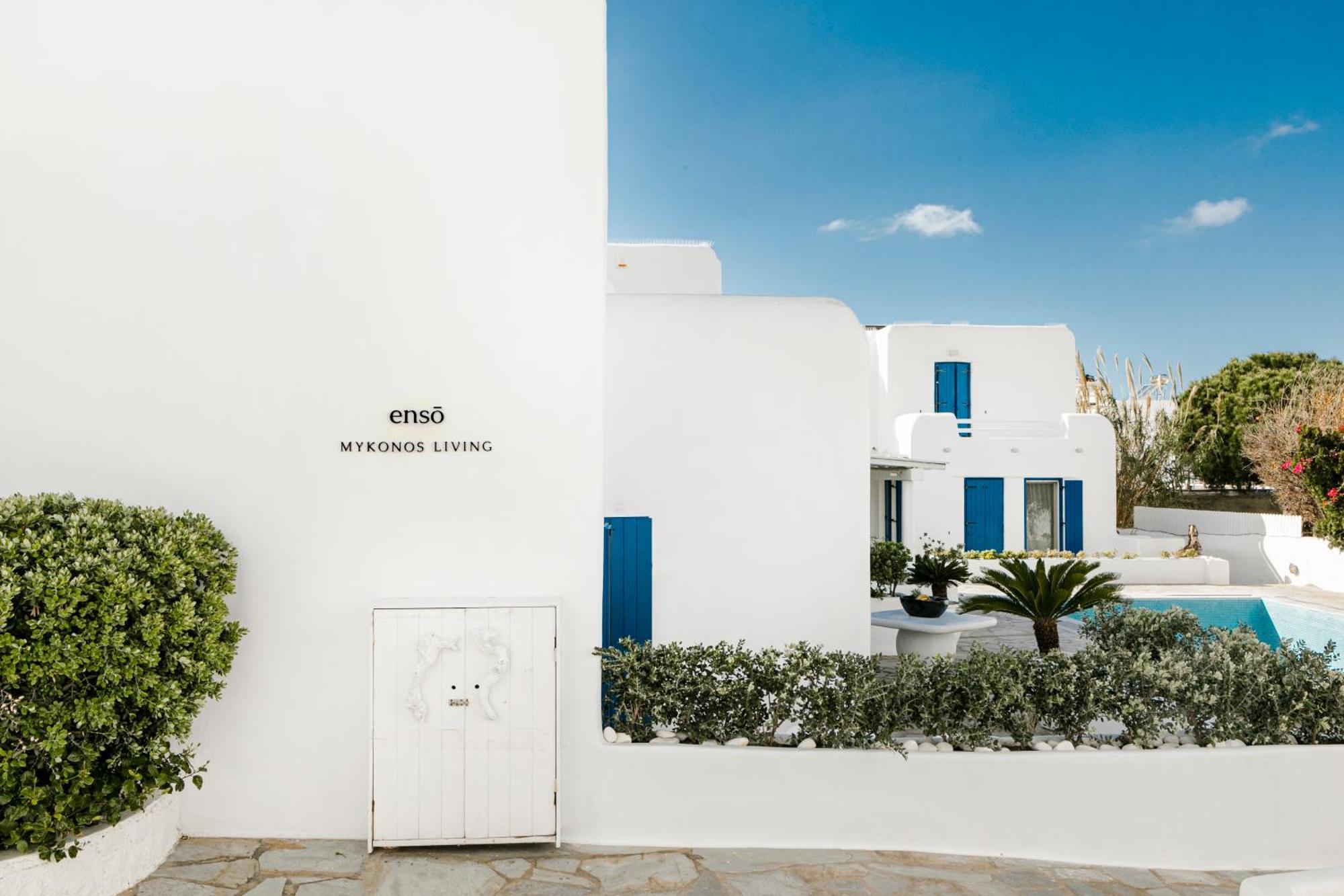 Апартаменти Enso Mykonos Living Mykonos Town Екстер'єр фото