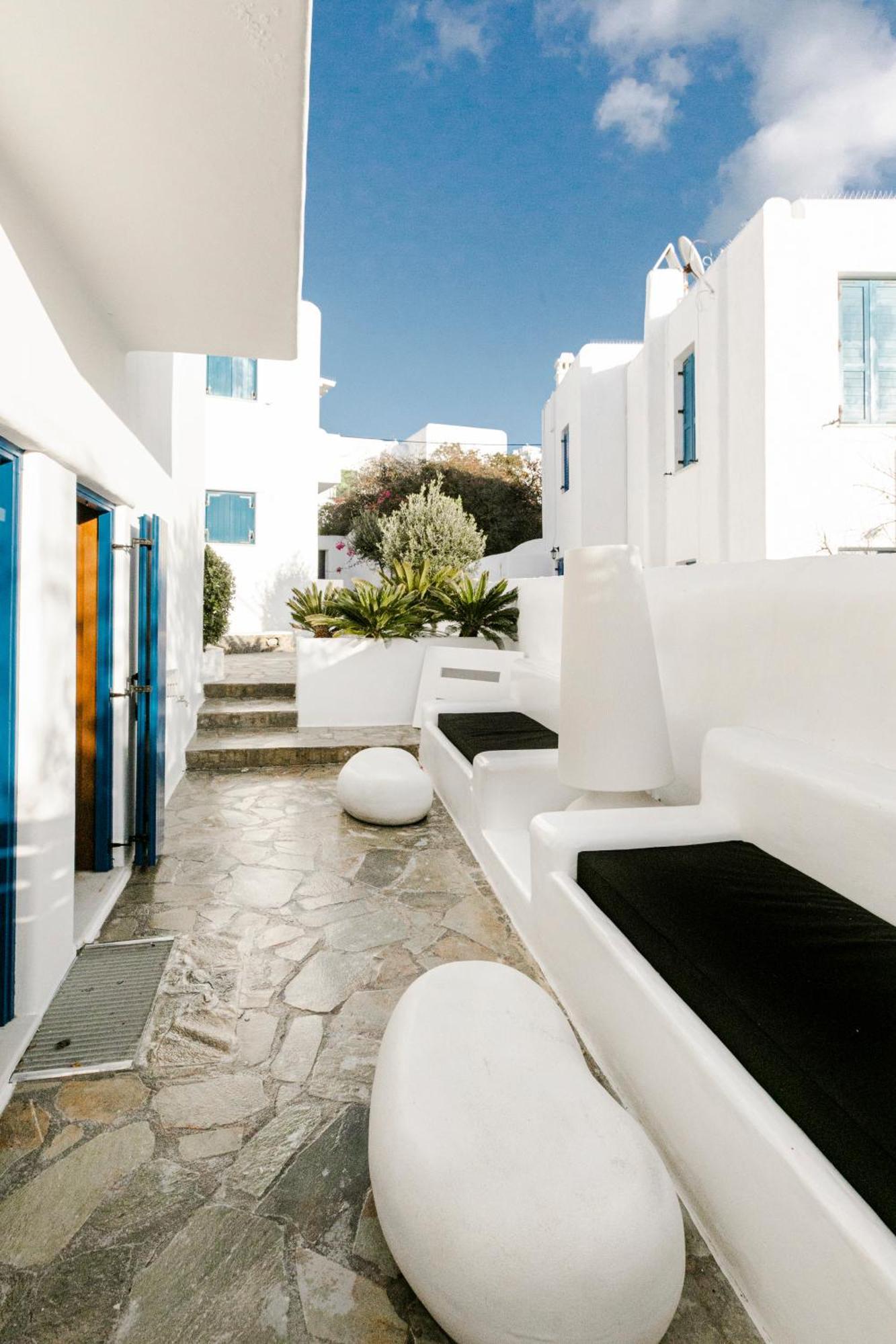 Апартаменти Enso Mykonos Living Mykonos Town Екстер'єр фото