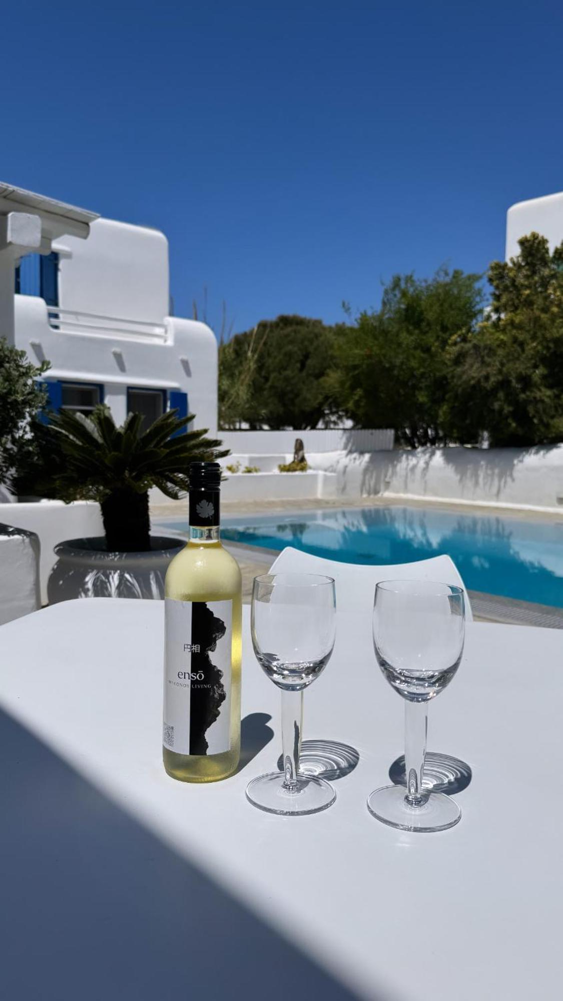 Апартаменти Enso Mykonos Living Mykonos Town Екстер'єр фото